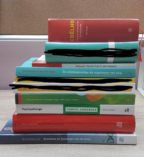 Studieboeken verpleegkunde Thomas More, Boeken, Studieboeken en Cursussen, Zo goed als nieuw, Hogeschool, Ophalen of Verzenden