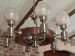 Luster, Huis en Inrichting, Lampen | Kroonluchters, Ophalen, Gebruikt, Hout