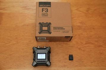 Zoom F3 veldrecorder met Bluetooth-adapter beschikbaar voor biedingen