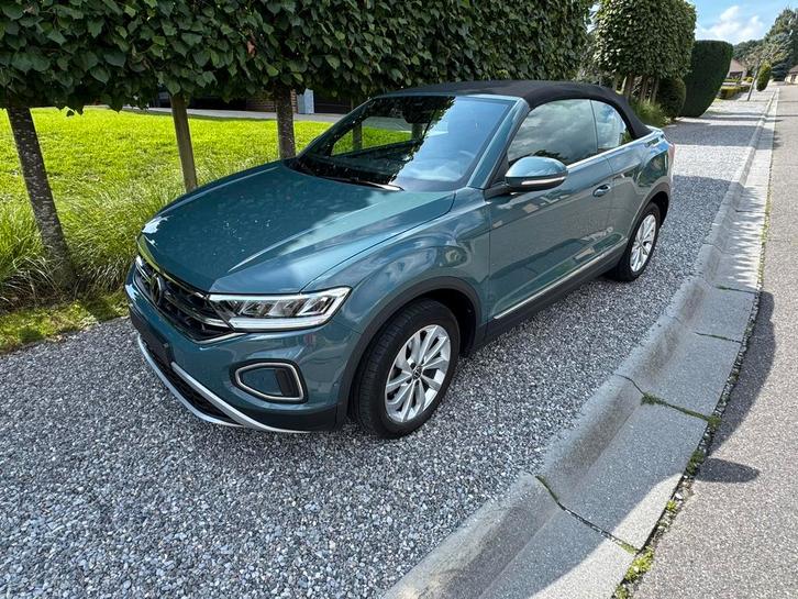 T-ROC cabriolet 1.0 TSI - 35000klm - 2023, Auto's, Volkswagen, Bedrijf, T-Roc, ABS, Achteruitrijcamera, Adaptieve lichten, Adaptive Cruise Control