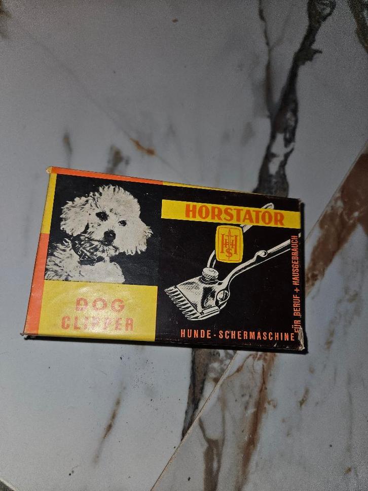 Tondeuse pour chien vintage, Dieren en Toebehoren, Honden-accessoires, Zo goed als nieuw, Ophalen