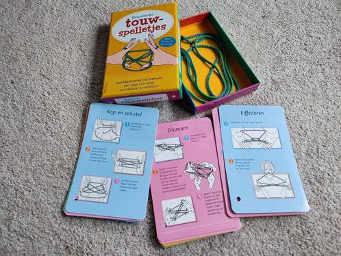 Reuzeleuke touwspelletjes, Hobby en Vrije tijd, Gezelschapsspellen | Overige, Zo goed als nieuw, Ophalen of Verzenden