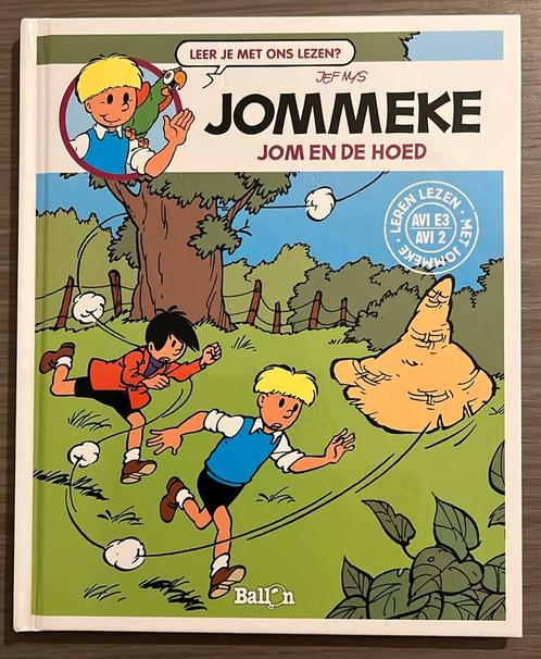 Jom en de hoed - Leer je met ons lezen ? NIEUWSTAAT, Boeken, Kinderboeken | Jeugd | onder 10 jaar, Zo goed als nieuw, Ophalen
