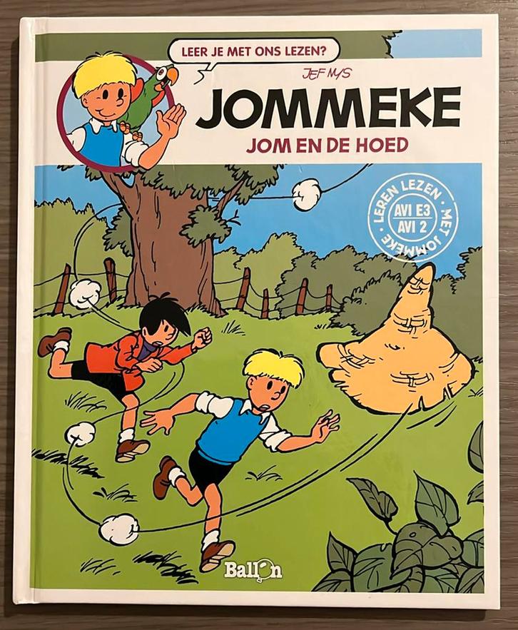 Jom en de hoed - Leer je met ons lezen ? (1), Boeken, Kinderboeken | Jeugd | onder 10 jaar, Zo goed als nieuw, Ophalen