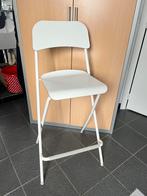 IKEA Franklin opklapbare barkruk, Huis en Inrichting, Barkrukken, Ophalen, Met voetsteun, 60 tot 90 cm, Zo goed als nieuw