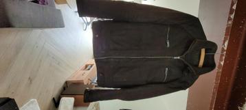 Blouson en cuir de buffle, Enlèvement, Comme neuf, Brun