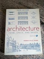 Book Architecture form, space and order, Livres, Art & Culture | Architecture, Utilisé, Enlèvement ou Envoi
