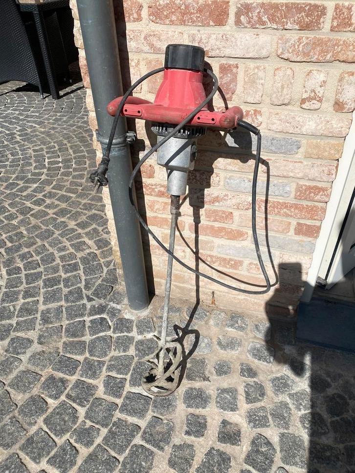 Te huur beton/stabilizé/pleister mixer, Doe-het-zelf en Bouw, Gereedschap | Handgereedschap, Zo goed als nieuw, Ophalen