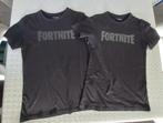 Zwarte T-shirt Fortnite, maat 152, Enlèvement ou Envoi, Utilisé, Garçon ou Fille, Chemise ou À manches longues