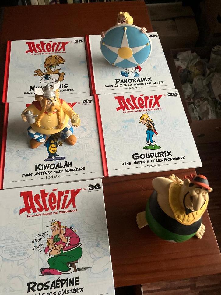 Asterix, Verzamelen, Stripfiguren, Gebruikt, Beeldje of Figuurtje, Asterix en Obelix, Ophalen
