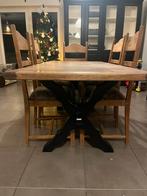 Table salle a manger avec 6 chaises, Maison & Meubles, Salles à manger complètes, Enlèvement, Utilisé, 6 à 8 chaises