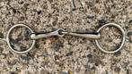 Enkelgebroken bit 13cm, Dieren en Toebehoren, Paarden en Pony's | Hoofdstellen en Tuigage, Ophalen of Verzenden, Gebruikt