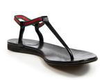 GUCCI LEREN SANDAAL MAAT 41 (NEW €570) ORIGINEEL, NIEUW💖💖, Zwart, Nieuw, Gucci, Sandalen of Muiltjes
