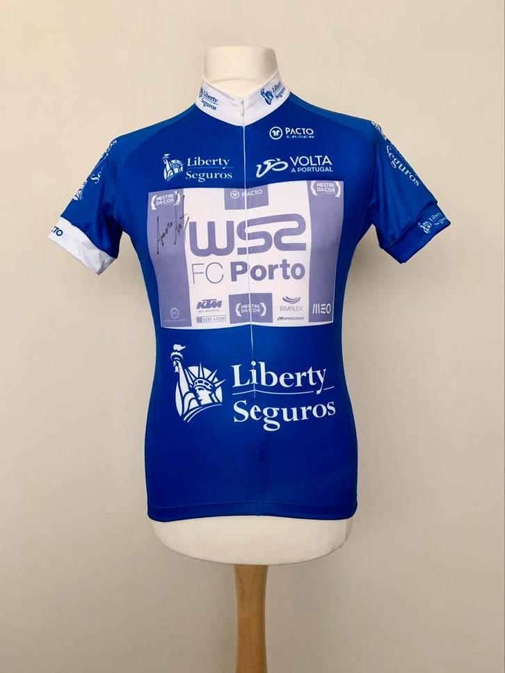 Tour of Portugal 2017 W52 FC Porto worn & signed by Antunes, Sport en Fitness, Wielrennen, Zo goed als nieuw, Kleding, Ophalen of Verzenden
