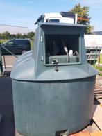 Mazouttank 1500  liter met pomp en handvat, Doe-het-zelf en Bouw, Ophalen, Gebruikt