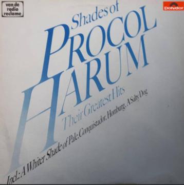 vinyl:  PROCOL HARUM - SHADES OF PROCOL HARUM  (als nieuw) beschikbaar voor biedingen