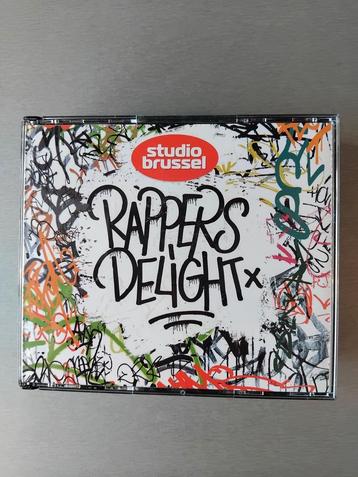 Boîte de 3 CD. Studio Bruxelles. Rappeur Delight. 