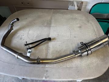 Aprilia tuono/rs 125 Black Widow Uitlaat systeem, Motoren, Ophalen of Verzenden, Gebruikt