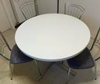 Vintage jaren 70 ronde tafel, Ophalen, Gebruikt
