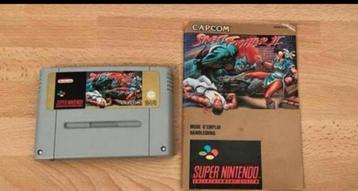 SNES Street Fighter 2 uit 1992 (zonder doos), Games en Spelcomputers, Games | Nintendo Super NES, 1 speler, Eén computer, Zo goed als nieuw