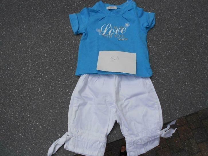 setje merk Gymp mt 68, Kinderen en Baby's, Babykleding | Maat 68, Gebruikt, Meisje, Setje, Ophalen of Verzenden