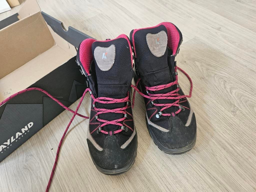 Chaussures femmes randonnée quasi neuves roses et noires, Enlèvement, Comme neuf, Chaussures