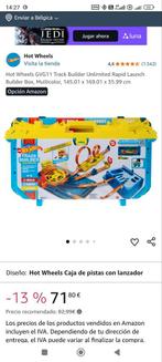 Hot Wheels Track Builder Unlimited Rapid Launch, Kinderen en Baby's, Ophalen, Zo goed als nieuw