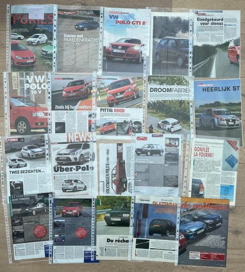 VOLKSWAGEN POLO GTI - ARTICLES, Livres, Autos | Brochures & Magazines, Enlèvement ou Envoi