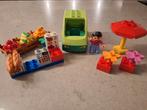 Duplo marktkraam, Kinderen en Baby's, Ophalen, Zo goed als nieuw, Complete set, Duplo