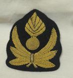 Macaroon Kepi van de politie blijft weg., Verzamelen, Ophalen of Verzenden, Rijkswacht, Embleem of Badge