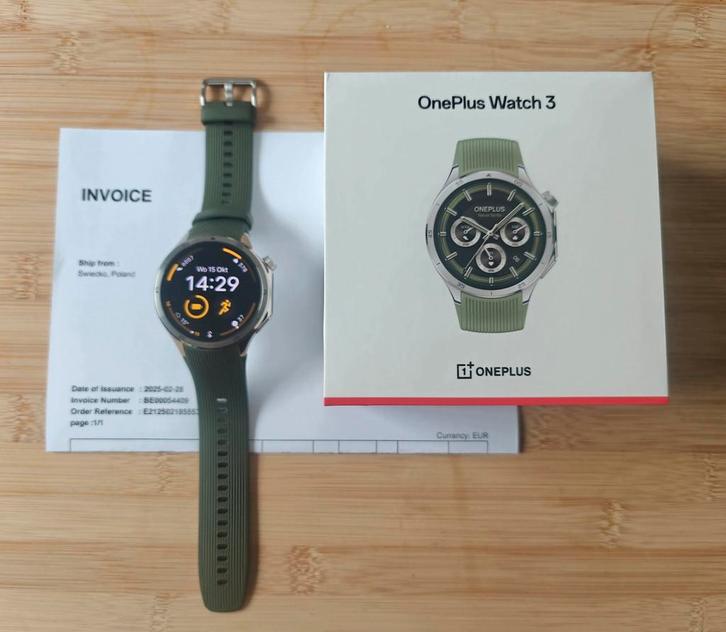 Oneplus watch 3 46mm in perfecte staat, Handtassen en Accessoires, Smartwatches, Ophalen