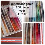 klossen naaigaren gutermann € 2,00 per klos, Hobby en Vrije tijd, Ophalen of Verzenden, Nieuw, Garen of Naald(en)