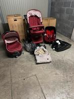 Kinderwagen + maxi-cosy + reiswieg/kinderwagen + isofix, Kinderen en Baby's, Kinderwagens en Combinaties, Gebruikt, Luchtbanden