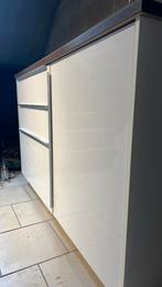 Buffet Meuble de cuisine BLANC , 146x62x92cm, Maison & Meubles, Enlèvement, Comme neuf