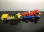lego set 650-1 car with trailer and racing car, Ensemble complet, Lego, Enlèvement ou Envoi