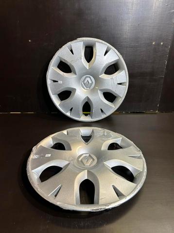 2 wieldoppen Renault Megane Clio Kangoo Twingo Zoé 15" beschikbaar voor biedingen