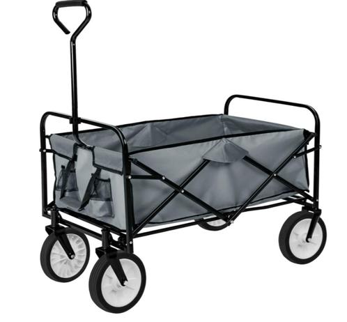 Nieuwe opvouwbare tuintransportwagen, Doe-het-zelf en Bouw, Transportwagens, Nieuw, Transportkar, Verzenden