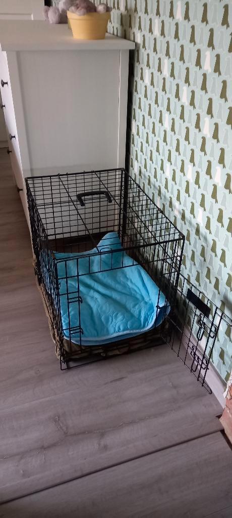 hondenbench merk Flamingo, Dieren en Toebehoren, Hondenbenches, Zo goed als nieuw, Ophalen