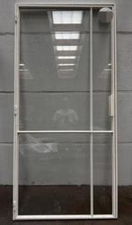 Smeedijzeren binnendeur helder glas, Doe-het-zelf en Bouw, Deuren en Vliegenramen, Binnendeur, Zo goed als nieuw, Glas, 200 tot 215 cm