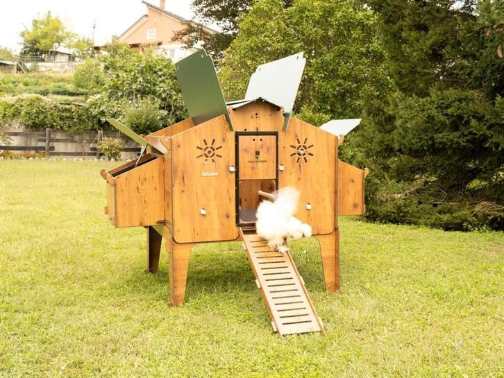 Trespa kippenhok duplex 4XL, Animaux & Accessoires, Volatiles | Accessoires, Neuf, Poulailler, Enlèvement ou Envoi