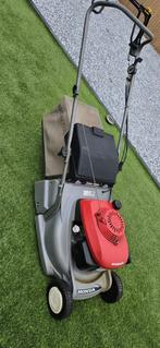 Grasmaaier benzine., Tuin en Terras, Grasmaaiers, Ophalen, Gebruikt