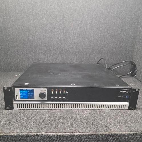AUDAC  SMQ350    quad versterker met DSP, Audio, Tv en Foto, Luidsprekerboxen, Zo goed als nieuw, Ophalen of Verzenden