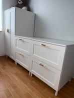 Armoire blanche enfant ikea, Maison & Meubles, Enlèvement, Utilisé