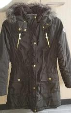 Bruine warme winterjas + kap - Esprit - maat 152-158, Kinderen en Baby's, Kinderkleding | Maat 152, Meisje, Ophalen of Verzenden