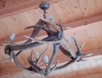 Lustre en bois de cerf, 75 cm ou plus, Bois, Comme neuf, Enlèvement