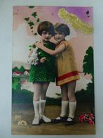 oude prentkaart Gelukkig Nieuwjaar, Affranchie, (Jour de) Fête, Enlèvement ou Envoi