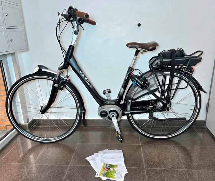 Electrisch fiets gazelle met Bosch middenmotor en weinig km, Fietsen en Brommers, Elektrische fietsen, Gazelle, Ophalen