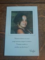 Carte mémoire « Eefje », victime de Dutroux, Collections, Images pieuses & Faire-part, Enlèvement ou Envoi