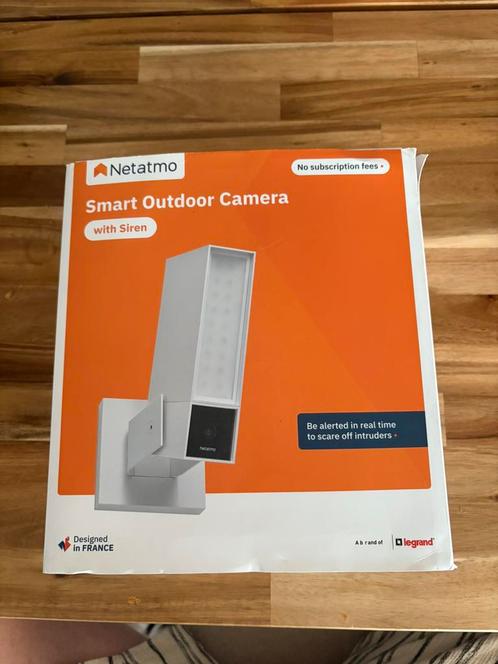 Netatmo - Smart outdoor Camera (verkeerde aankoop), Doe-het-zelf en Bouw, Alarmsystemen, Nieuw, Compleet systeem, Beweging, Draadloos