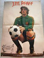 Speciale grote poster  rode duivels pfaff signed, Ophalen of Verzenden, Gebruikt, Poster, Plaatje of Sticker